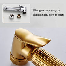 Load image into Gallery viewer, Multifunctional Wome Washers Pressure With Water Stop Woman Wash Nozzle Set, B Set Gold, B Set Black Antique, B Set Chrome, B Set Antique