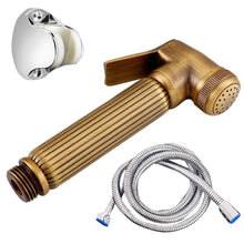 Load image into Gallery viewer, Multifunctional Wome Washers Pressure With Water Stop Woman Wash Nozzle Set, B Set Gold, B Set Black Antique, B Set Chrome, B Set Antique