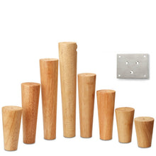 Load image into Gallery viewer, Solid Wood Sofa Foot Table Leg Cabinet Foot Furniture Chair Heightening Pad, 8 cm Vertical, 10 cm Vertical, 12 cm Vertical, 15 cm Vertical, 18 cm Vertical, 20 cm Vertical, 25 cm Vertical, 30 cm Vertical, 40 cm Vertical, 50 cm Vertical, 8 cm Tilt       ...