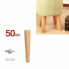 Load image into Gallery viewer, Solid Wood Sofa Foot Table Leg Cabinet Foot Furniture Chair Heightening Pad, 8 cm Vertical, 10 cm Vertical, 12 cm Vertical, 15 cm Vertical, 18 cm Vertical, 20 cm Vertical, 25 cm Vertical, 30 cm Vertical, 40 cm Vertical, 50 cm Vertical, 8 cm Tilt       ...