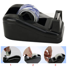 Load image into Gallery viewer, KW-triO Small Desk Tape Stand Black Tape Holder, Tape Holder