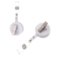 Load image into Gallery viewer, 2 PCS Night Starry Sky Marble Crack Puller Retractable Buckle Lanyard Business Key Buckle Card Holder, Dark Blue Starry Crocodile Clip, Marble Alligator Clip, Aqua Blue Crocodile Clip, Purple Crocodile Clip