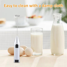 Load image into Gallery viewer, Electric Milk Coffee Whisk Household Mini Semi-Automatic Cream Blender