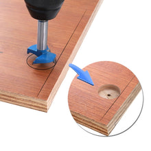 Load image into Gallery viewer, 35mm Woodworking Hinge Opening Door Panel Hinge Positioner Punching Installation Auxiliary Tool, Single, Single + Hole Opener, Single + Hole Opener+Pencil, Single + Orange Hole Opener+Pencil