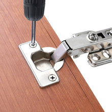 Load image into Gallery viewer, 35mm Woodworking Hinge Opening Door Panel Hinge Positioner Punching Installation Auxiliary Tool, Single, Single + Hole Opener, Single + Hole Opener+Pencil, Single + Orange Hole Opener+Pencil