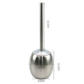 Bathroom Cleaning Brush Creative Stainless Steel Toilet Brush, Stainless Steel Toilet Brush