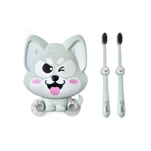 Load image into Gallery viewer, Cartoon Dog Suction Wall Toothbrush Toothpaste Shelf, Size:16x14x5cm