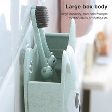 Load image into Gallery viewer, Cartoon Dog Suction Wall Toothbrush Toothpaste Shelf, Size:16x14x5cm