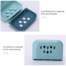 Load image into Gallery viewer, Cloud Soap Box Toilet Creative Wall-mounted Bathroom Toilet Free Punch Double-layer Drain Rack, White, Pink, Dark Blue, Light Blue