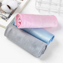 Load image into Gallery viewer, Microfiber Wipe Glass Non-Marking Cleaning Cloth, 30x30cm Blue, 40x40cm Blue, 40x60cm Blue, 30x30cm Pink, 40x40cm Pink, 40x60cm Pink, 30x30cm Grey, 40x40cm Grey, 40x60cm Grey