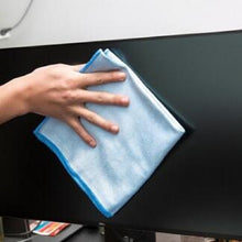 Load image into Gallery viewer, Microfiber Wipe Glass Non-Marking Cleaning Cloth, 30x30cm Blue, 40x40cm Blue, 40x60cm Blue, 30x30cm Pink, 40x40cm Pink, 40x60cm Pink, 30x30cm Grey, 40x40cm Grey, 40x60cm Grey