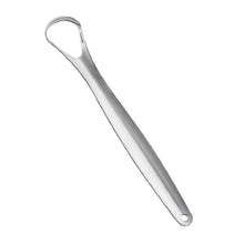 Load image into Gallery viewer, Oral Cleaning Stainless Steel Tongue Scraper, 14.6 × 2.4 cm