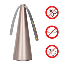 Load image into Gallery viewer, Multifunctional Fan Blade Automatic Fly Catcher Mosquito Repellent Fan, Gold, Black, Silver