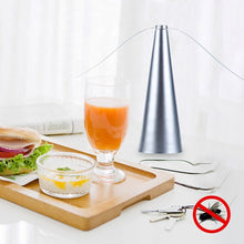 Load image into Gallery viewer, Multifunctional Fan Blade Automatic Fly Catcher Mosquito Repellent Fan, Gold, Black, Silver