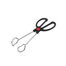 Load image into Gallery viewer, Stainless Steel Plastic Handle Barbecue Tongs Food Clip Barbecue Tools, 9 Inch, 12 Inch