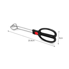 Load image into Gallery viewer, Stainless Steel Plastic Handle Barbecue Tongs Food Clip Barbecue Tools, 9 Inch, 12 Inch