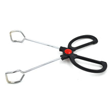 Load image into Gallery viewer, Stainless Steel Plastic Handle Barbecue Tongs Food Clip Barbecue Tools, 9 Inch, 12 Inch