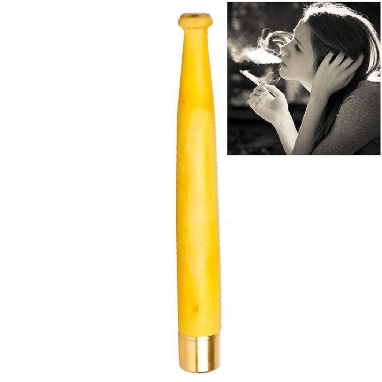 Ladies Twig Pull Rod Filter Can Wash Wood Sandalwood Long Cigarette Holder, 5 mm Fine Smoke