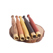 Load image into Gallery viewer, Ladies Twig Pull Rod Filter Can Wash Wood Sandalwood Long Cigarette Holder, 5 mm Fine Smoke