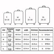 Load image into Gallery viewer, Travel Luggage Cover Suitcase Dustproof Scratch-proof Protection Elastic Sleeve, S Size 19 to 21 inch, M Size 22 to 24 inch, L Size 26 to 28 inch, XL Size 29 to 32 inch