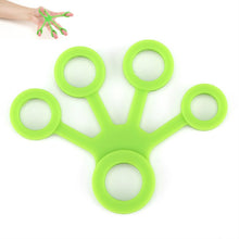 Load image into Gallery viewer, Silicone Finger Trainer Device Fan-shaped Pull Ring