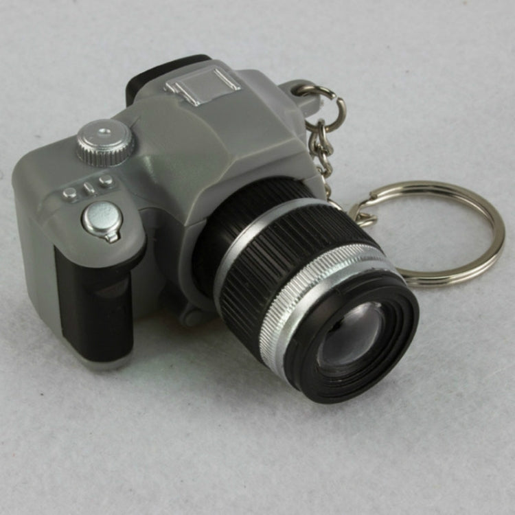 Children Mini SLR Camera Model Style Key Chain Small Pendant with Sound & LED Light