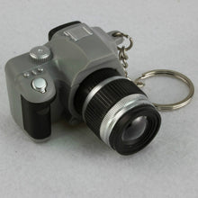 Load image into Gallery viewer, Children Mini SLR Camera Model Style Key Chain Small Pendant with Sound &amp; LED Light