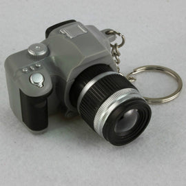 Children Mini SLR Camera Model Style Key Chain Small Pendant with Sound & LED Light