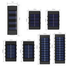 Load image into Gallery viewer, Solar Wall Lamp Outdoor Waterproof Up And Down Double-headed Spotlights, 2LED NiMH, 4LED NiMH, 6LED NiMH, 8LED NiMH, 10LED NiMH, 12LED Lithium, 16LED Lithium