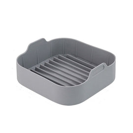 Air Fryer Silicone Grill Pan Accessories, Square 20.5 cm, Round 22 cm, Round 19 cm, Round 16 cm