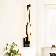 Load image into Gallery viewer, Simple Led Aisle Bedroom Bedside Wall Lamp, White, Black