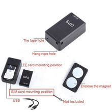 Load image into Gallery viewer, GF07 Mini GPS Tracking Strong Magnetic Locator Voice-controlled Recording Anti-lost Device Only Supports 2G Network, GF07