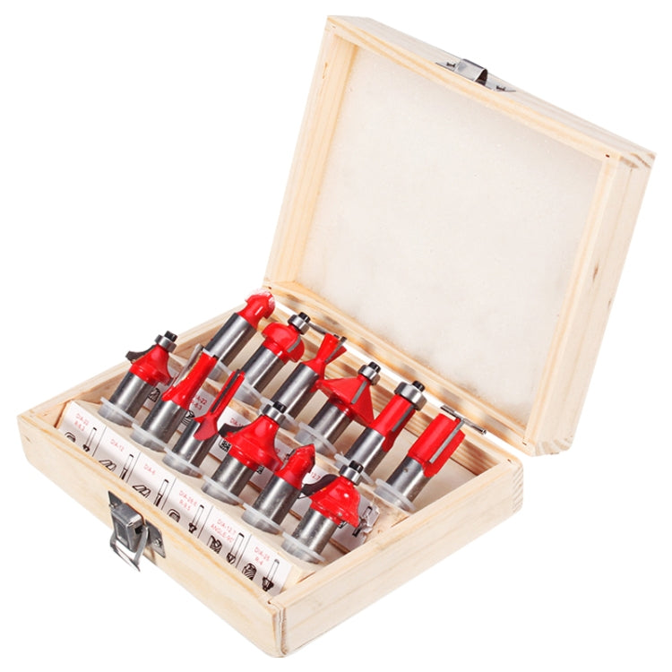 Woodworking Milling Cutter Set Trimming Machine Head Electric Wood Milling Engraving Machine Cutter, Red 1/4 Handle 12PCS, Blue 1/4 Handle 12PCS, Red 1/2 Handle 12PCS, Blue 1/2 Handle 12PCS, Red 1/4 Handle 15PCS, Red 1/2 Handle 15PCS                   ...