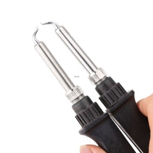 Load image into Gallery viewer, Double Soldering Iron Tweezers 902 Handle Pliers Electric Soldering Iron Clip Soldering Station Accessories, 902