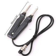 Load image into Gallery viewer, Double Soldering Iron Tweezers 902 Handle Pliers Electric Soldering Iron Clip Soldering Station Accessories, 902