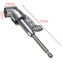 Load image into Gallery viewer, 105 Degree Long Handle Right Angle Corner Drill Holds Screwdriver Bit, Screwdriver Bit