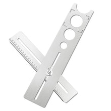 Load image into Gallery viewer, Tile Universal Hole Positioner Multifunctional Marble Perforation Measurement Adjustable Wall Floor Tile Measuring Device, Tile Universal Hole Positioner