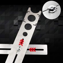 Load image into Gallery viewer, Tile Universal Hole Positioner Multifunctional Marble Perforation Measurement Adjustable Wall Floor Tile Measuring Device, Tile Universal Hole Positioner