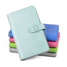 Load image into Gallery viewer, 3-Inch Photo Album Holds 96 Photos PU Leather Large Capacity Storage Case with Multi-Pocket Pages