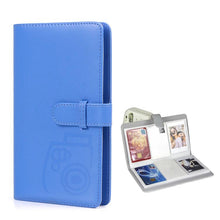 Load image into Gallery viewer, 3-Inch Photo Album Holds 96 Photos PU Leather Large Capacity Storage Case with Multi-Pocket Pages