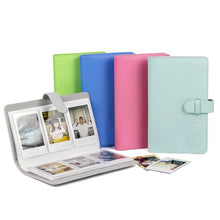 Load image into Gallery viewer, 3-Inch Photo Album Holds 96 Photos PU Leather Large Capacity Storage Case with Multi-Pocket Pages
