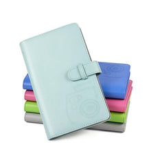 Load image into Gallery viewer, 3-Inch Photo Album Holds 96 Photos PU Leather Large Capacity Storage Case with Multi-Pocket Pages