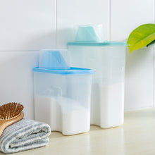 Load image into Gallery viewer, Household Plastic Transparent Washing Powder Storage Box Storage Container, 2L, 3L