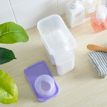 Load image into Gallery viewer, Household Plastic Transparent Washing Powder Storage Box Storage Container, 2L, 3L