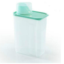 Load image into Gallery viewer, Household Plastic Transparent Washing Powder Storage Box Storage Container, 2L, 3L