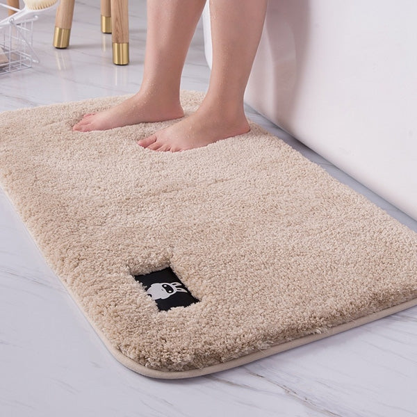 Bathroom Toilet Absorbent Bath Mat Carpet Bedroom Non-slip Foot Pad, 40x60cm, 50x60cm, 50x80cm, 60x90cm