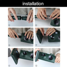 Load image into Gallery viewer, Outdoor Solar Animal Repeller Ultrasonic Vibration Multi-functional Snake Repeller, Solar Animal Repeller