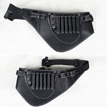 Load image into Gallery viewer, Hairdresser Hair Clipper Comb PU Leather Waist Bag Barber Shop Hair Tools