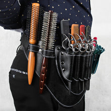 Load image into Gallery viewer, Hairdresser Hair Clipper Comb PU Leather Waist Bag Barber Shop Hair Tools