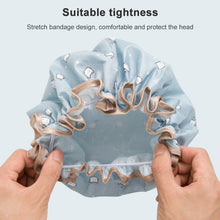 Load image into Gallery viewer, Thick Waterproof Bath Hat Double Layer Shower Hair Cover Women Supplies Shower Caps, Size:28cm